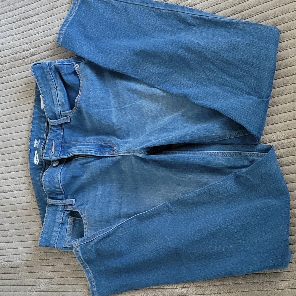 Old Navy Women's Straight Leg Jeans - Blue